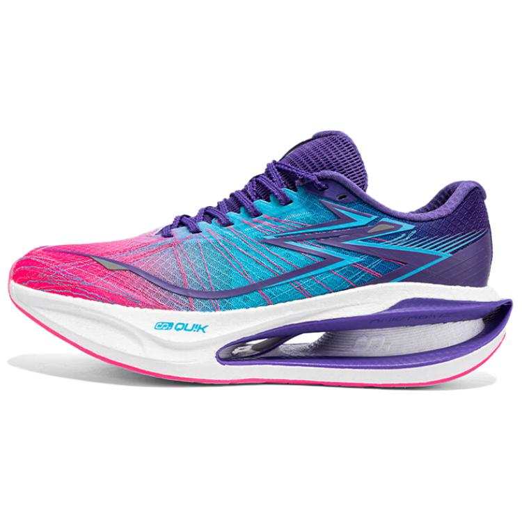 361° Style Abrasion Resistant Cushioning Height Increasing Low top Casual Running Shoes Men's Pink Purple Blue