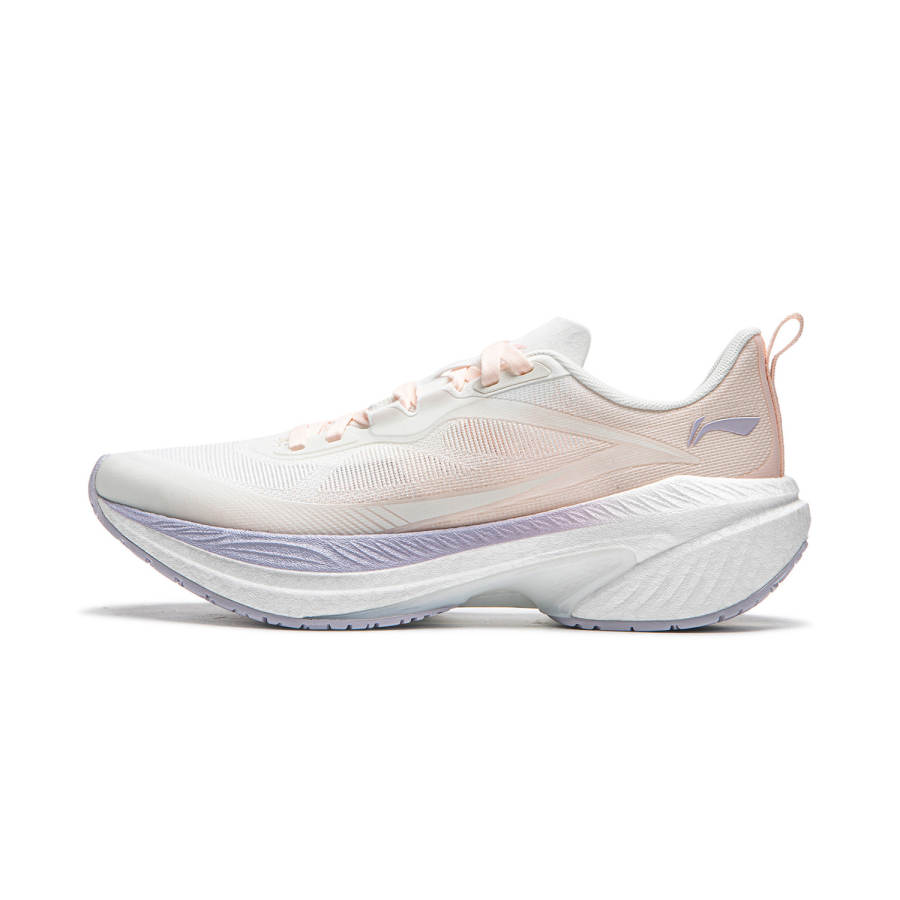 Li-Ning Li Ning WuShi 5S 4.0 Running Shoes Women's Low Top Mist White/Light Bud Orange
