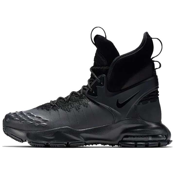 Nike Nike Air Zoom Tallac Flyknit Comfortable High top Outdoor Shoes Unisex Black
