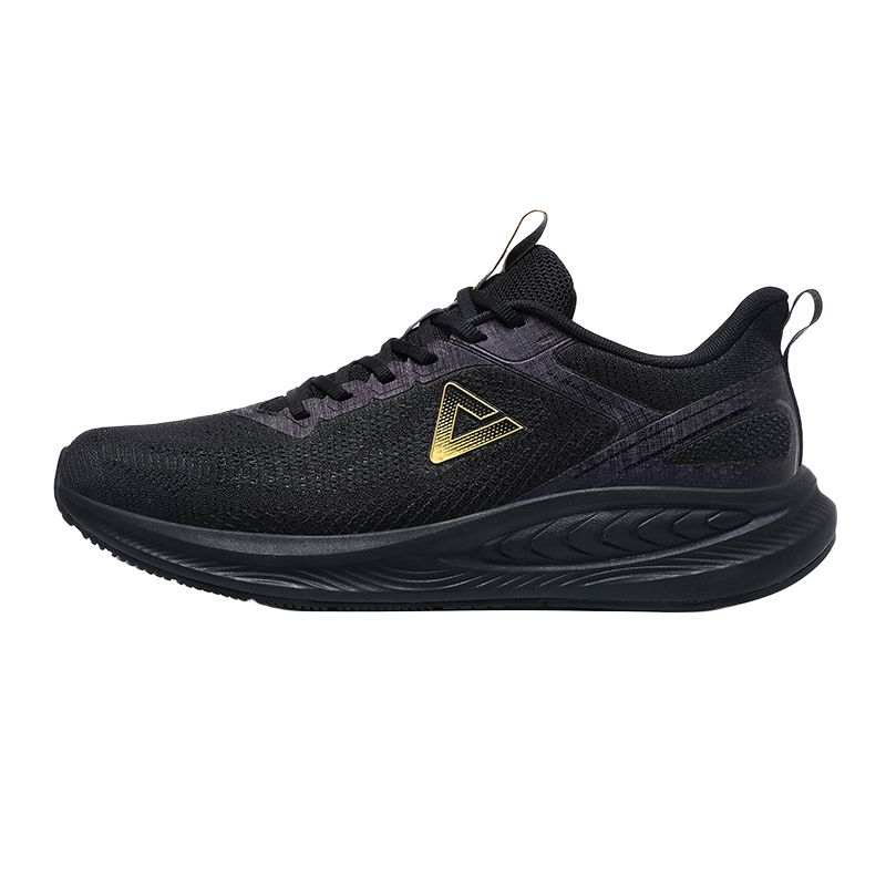 PEAK Taichi 7.0 Cushioning Slip Resistant Abrasion Resistant Low top Running Shoes Men's Black