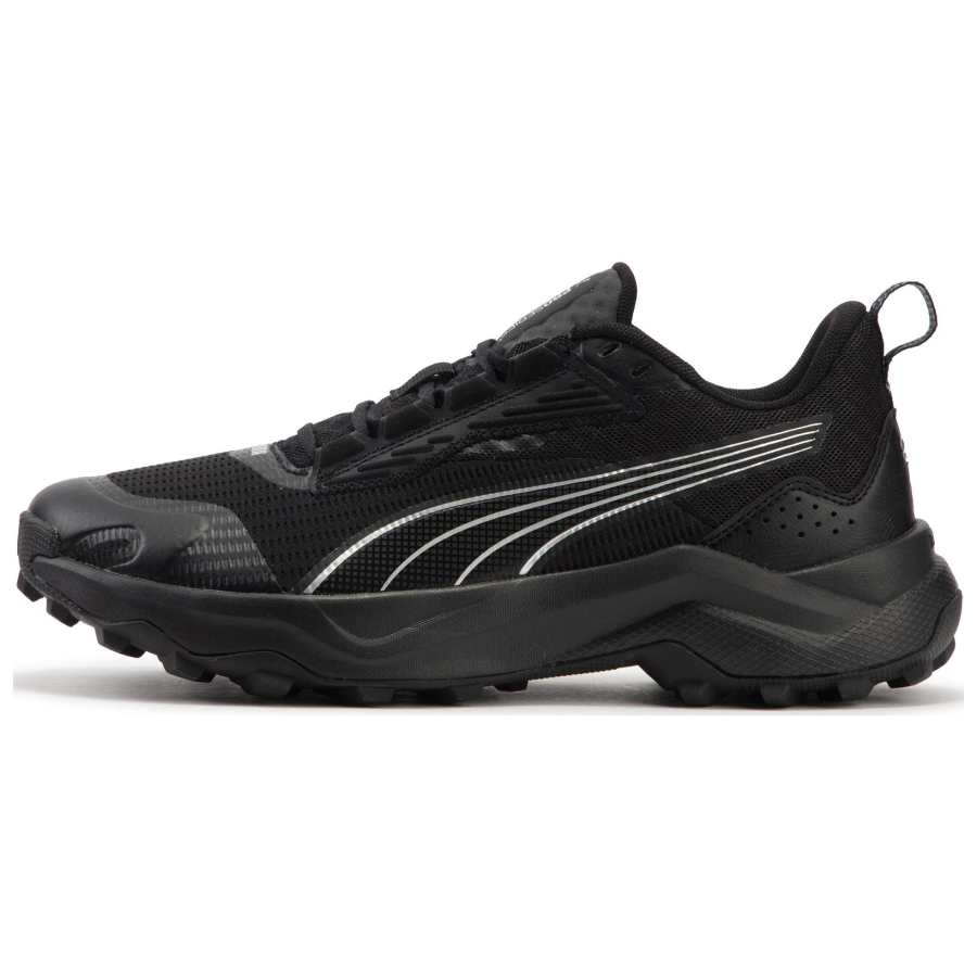 PUMA Obstruct Profoam Slip Resistant Abrasion Resistant Low top Casual Running Shoes Men's Black