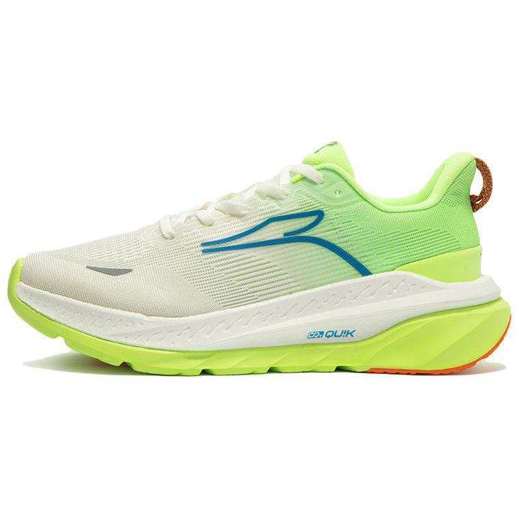 361° Fiery 3 Cushioning Slip Resistant Low top Running Shoes Men's White Green