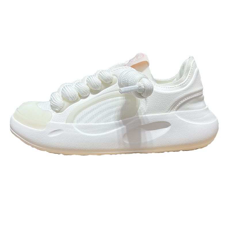 Erke Slip Resistant Abrasion Resistant Slip Resistant Abrasion Resistant Low top Casual Running Shoes Women's White