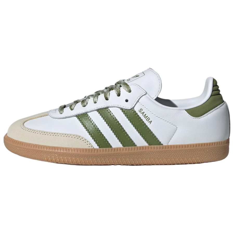Adidas Originals Samba Adidas Originals Og 'White Tech Olive Gum' Women's