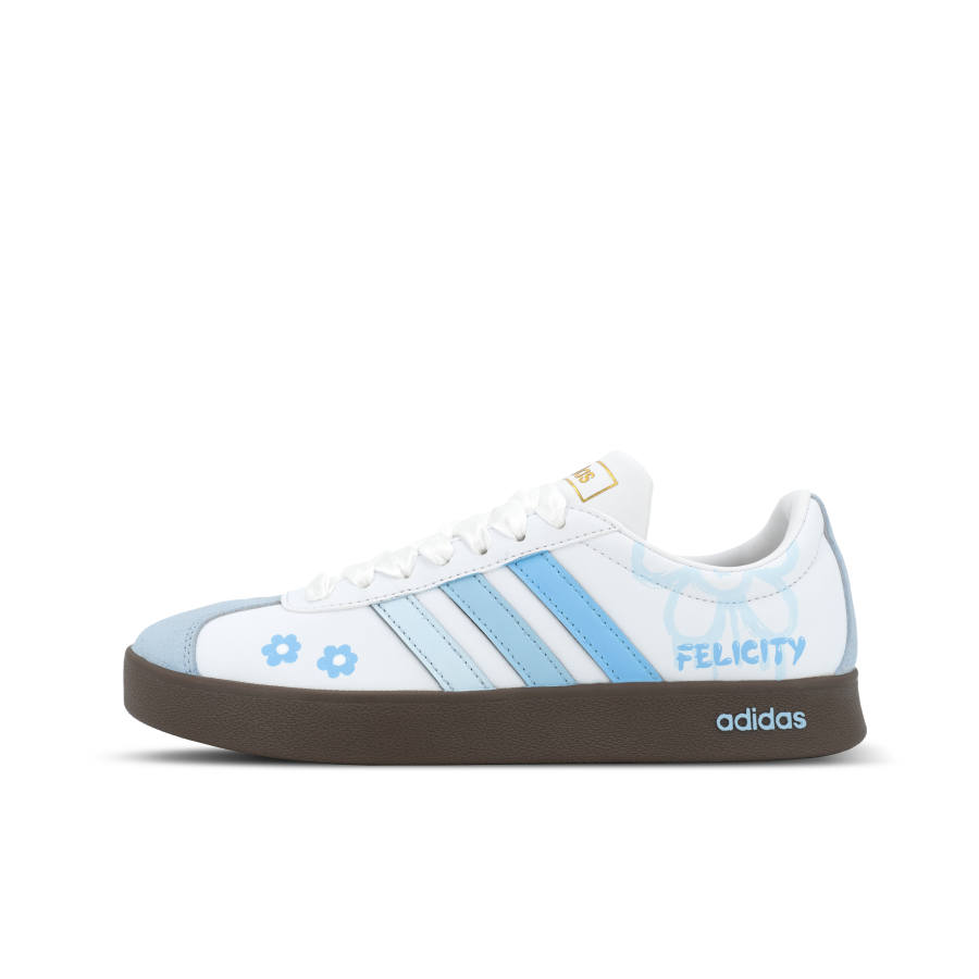 Adidas Adidas VL COURT 2.0 Gorilla Jester XJDD Klein's Love Low top German Army Trainers Unisex White Blue