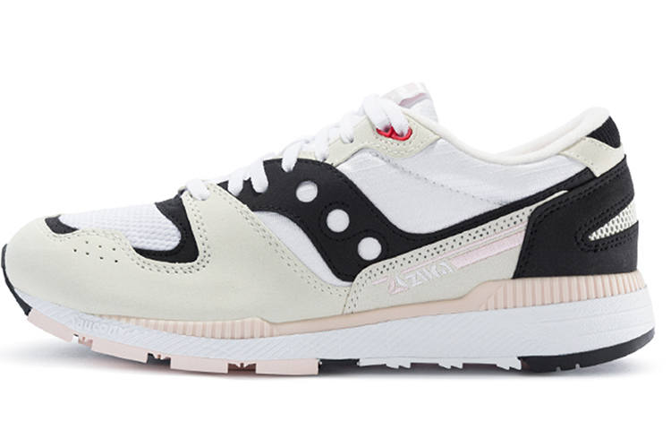Saucony Running Shoes Men's Low Top Beige/White/Black