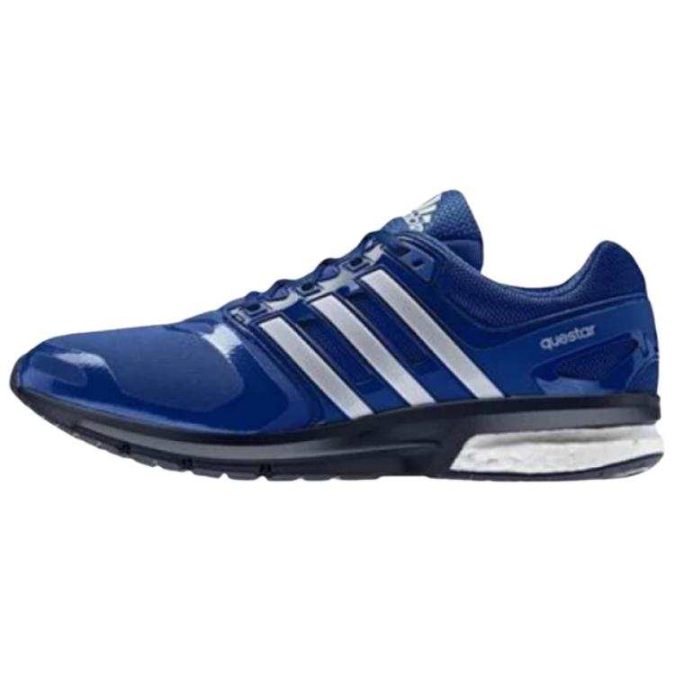 Adidas Adidas Questar Slip Resistant Abrasion Resistant Low top Casual Running Shoes Men's Blue