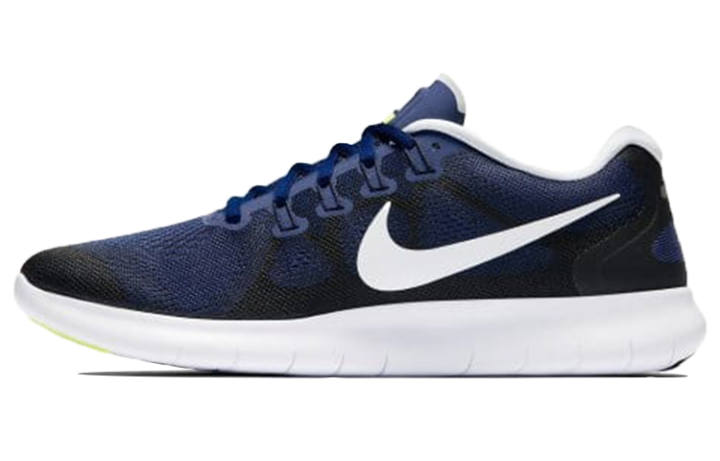 Nike Nike Free Rn 2017 Low top Running Shoes Men's Blue