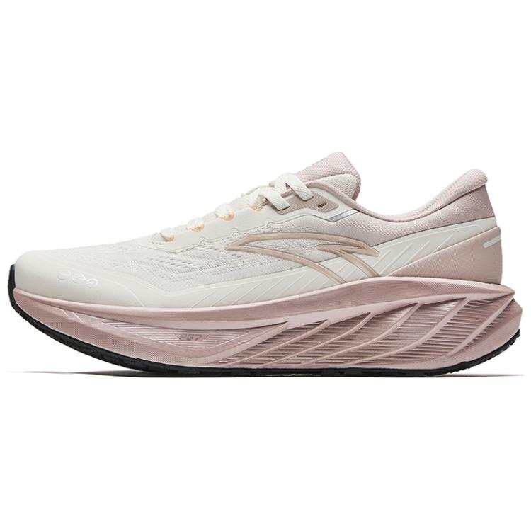Anta Cloud Path Synthetic Leather, Textile Slip Resistant Abrasion Resistant Low top Casual Running Shoes Women's