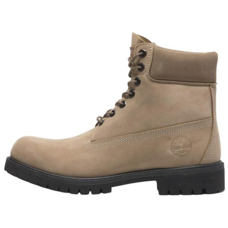 Timberland PREMIUM Waterproof, Abrasion Resistant, Slip Resistant Short Outdoor Boots Men's Beige Brown