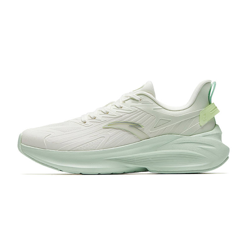 Anta Stinger 5 Low top Long Distance Running Sprint Running Shoes Women's Light Sunlit Green