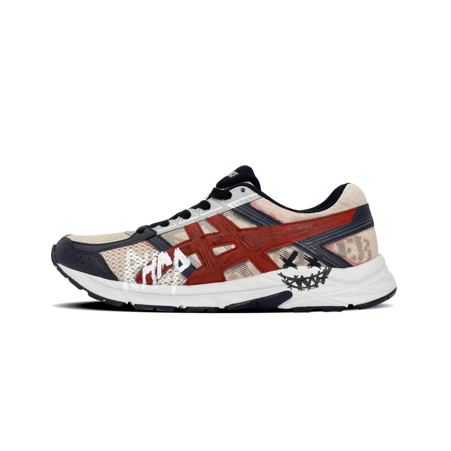 ASICS Gel Contend 4 Low top Running Shoes Men's Red Black