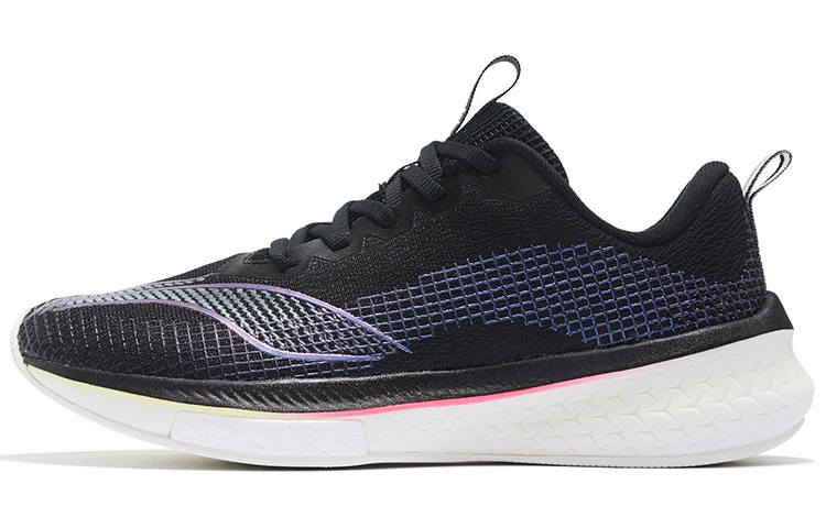 Li-Ning Li Ning Red Hare 5 Pro Slip Resistant Abrasion Resistant Low top Running Shoes Women's Black