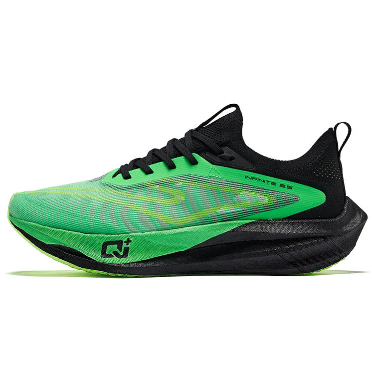 Erke Blue Environment 2.5 Cushioning Breathable Rebound Low top Running Shoes Men's Bamboo Horse Color