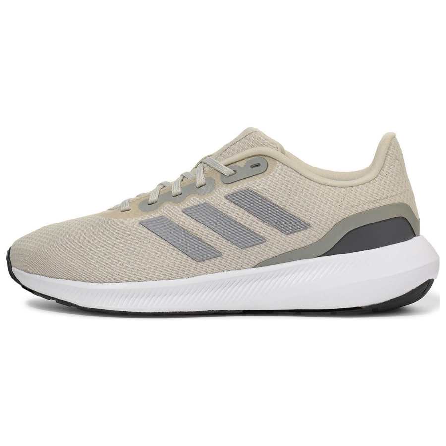 Adidas Adidas Runfalcon 3.0 Cushioning, Wear Resistant Low top Casual Running Shoes Men's Gray White