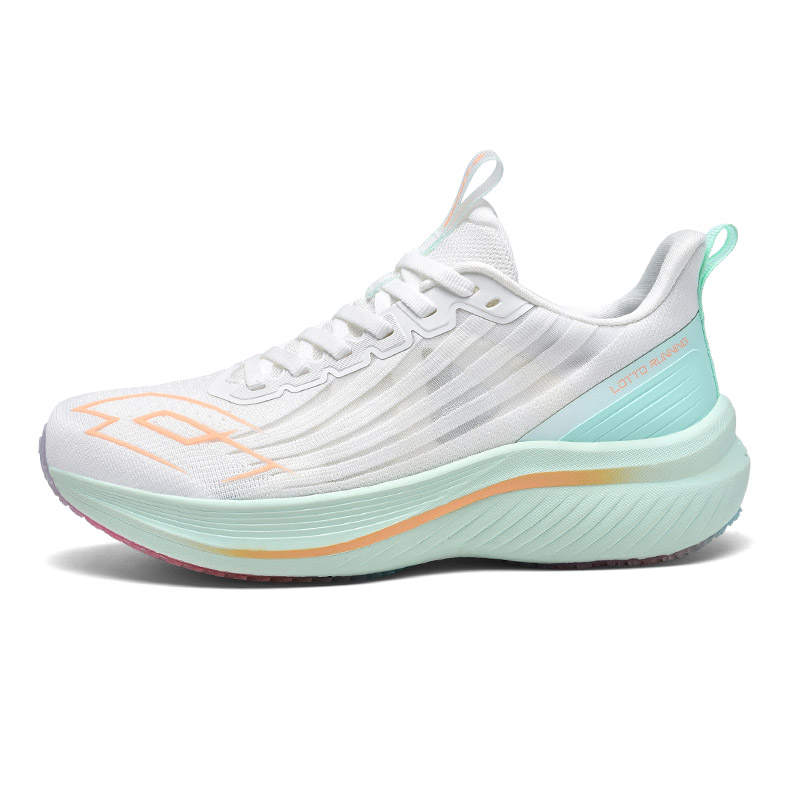 LOTTO Low top Carbon Plate Marathon Running Shoes Women's White Green