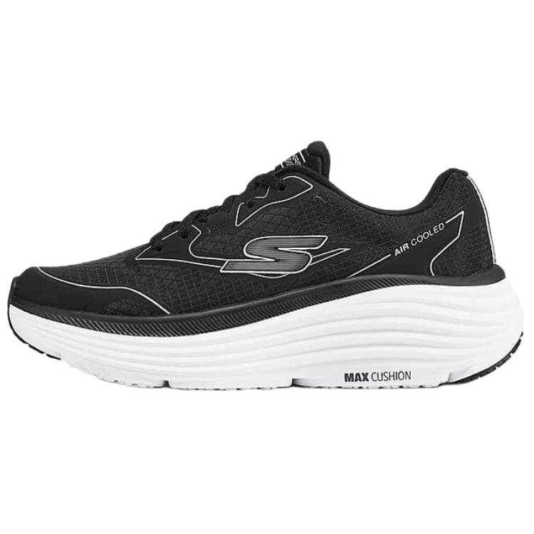 Skechers Max Cushioning Fabric Breathable, Lightweight, Supportive, And Abrasion Resistant Low top Casual Running Shoes