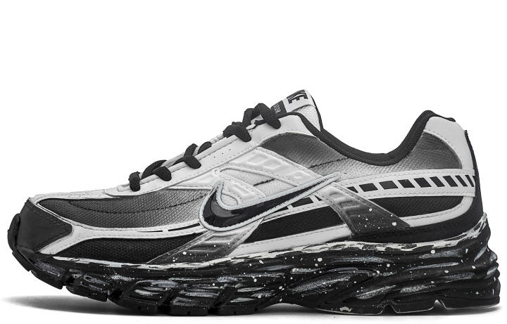Nike Nike Initiator Cushioning Breathable Low top Casual City Commuting Running Shoes Unisex Black Gray