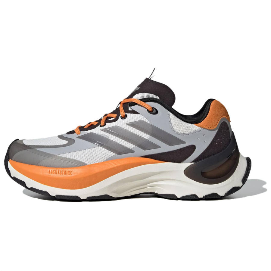 Adidas Adidas Maxxwavy Abrasion Resistant Cushioning Breathable Lightweight Low top Chunky Sneakers Unisex White Gray Yellow