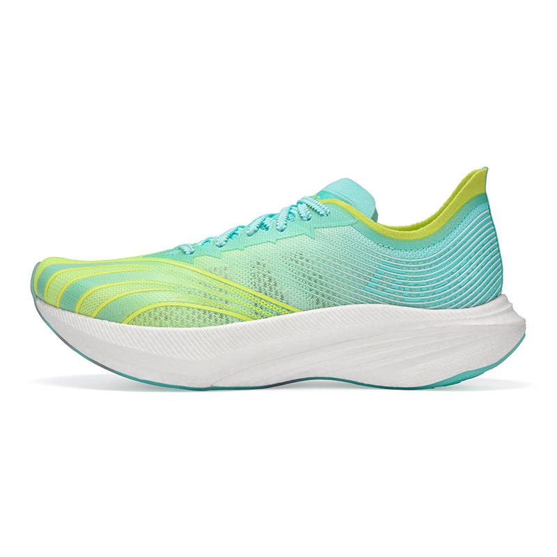 DO-WIN DO WIN Slip Resistant Cushioning Mid top Running Shoes Unisex Blue Green