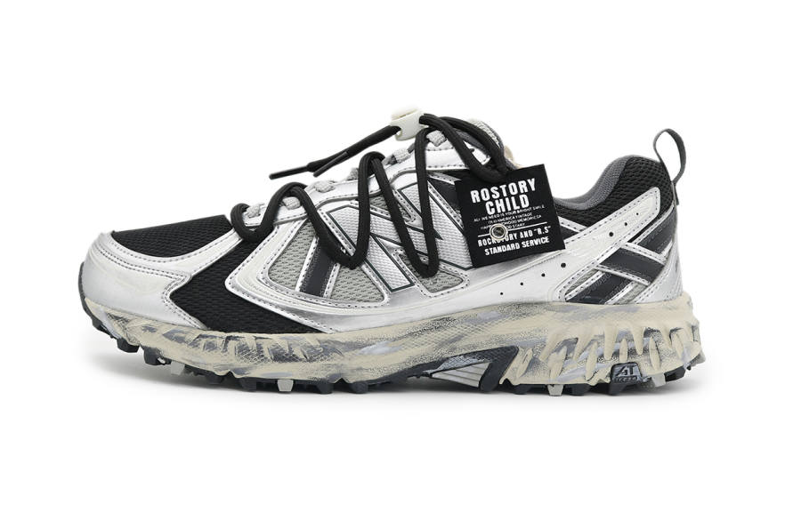 New Balance New Balance NB 410 Height Increasing Slip Resistant Low top Running Shoes Unisex Silver Black
