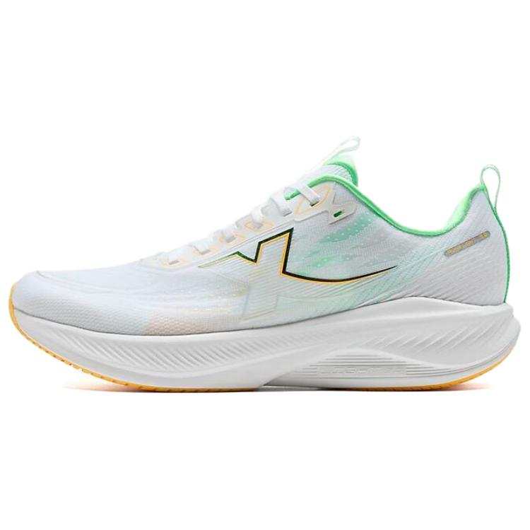 XTEP Abrasion Resistant Slip Resistant Low top Training Running Shoes Men's White Green