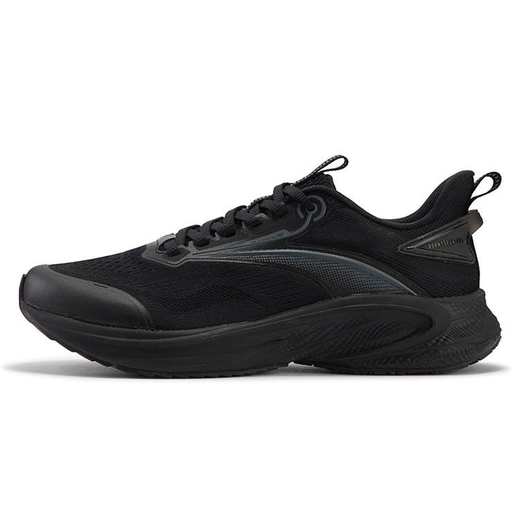361° Swift Speed Cushioning Lightweight Low top Running Shoes Men's Obsidian Black
