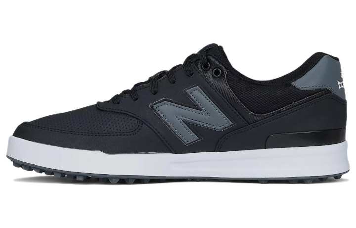 New Balance New Balance NB 574 Golf Shoes Men's Low Top Black/Gray/White