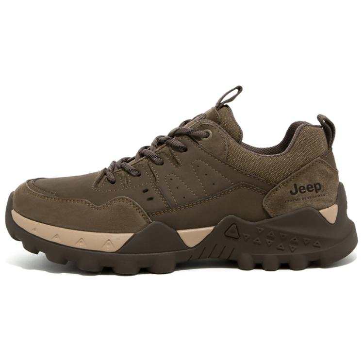 Jeep Low top Outdoor Shoes Men's Khaki