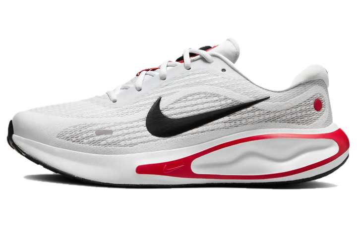 Nike Nike Journey Run White Fire Red Cement Grey Black