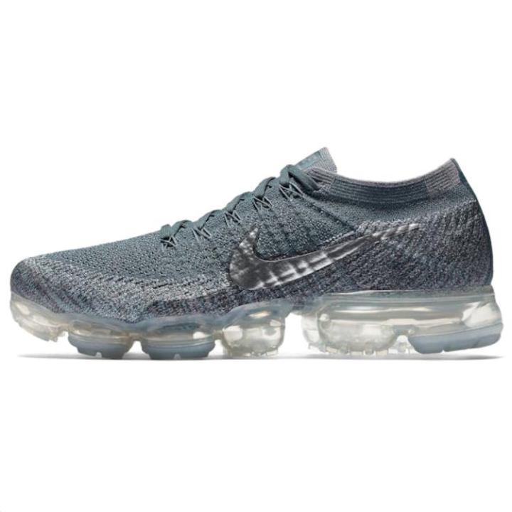 Nike Nike AIR VAPORMAX Abrasion Resistant Low top Running Shoes Women's Gray