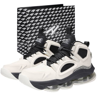 N·HOT Impact Resistant Height Increasing High top Air Cushion Casual Running Shoes Men's
