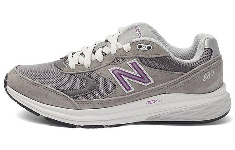 New Balance New Balance NB 880 Textile, Synthetic Leather Low top Casual Running Shoes Women's Gray Purple