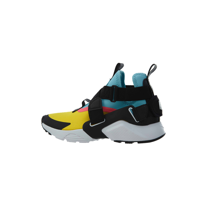 Nike Nike Air Huarache City 'Black Yellow Blue' Gs
