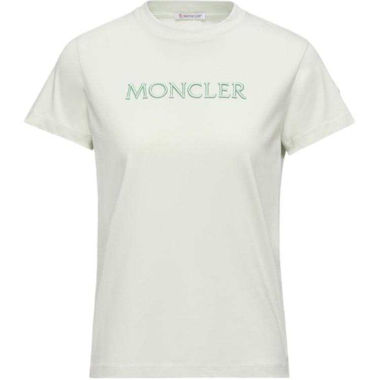 Moncler Moncler embroidered logo T-shirt
