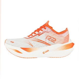 R2 REALRUN Running Shoes Unisex Low Top Orange/White