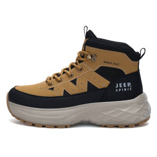JEEP SPIRIT Mid top Outdoor Shoes Men's Sunrise Yellow