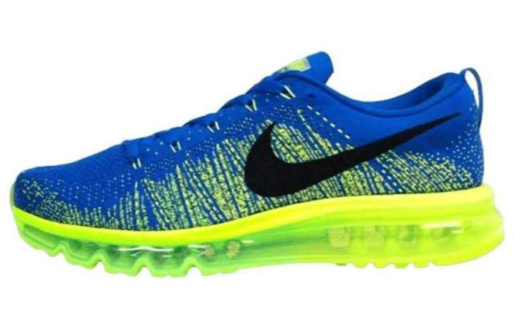 Nike Nike Flyknit Air Max Game Royal Electric Green