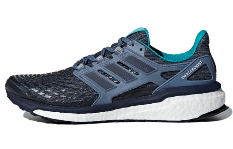 Adidas Adidas Energy Boost Slip Resistant Abrasion Resistant Low top Running Shoes Men's Teal
