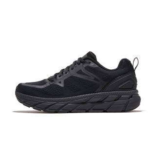 HOT POTATO Cushioning Rebound Wear-Resistant Lightweight Breathable Low-Top PO-EVA Casual Running Shoes Unisex Black