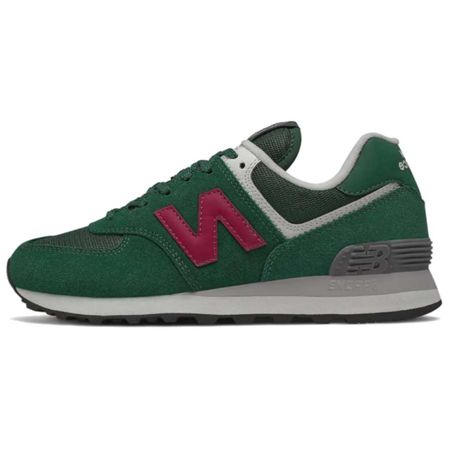 New Balance 574 Wmns New Balance 'Green Garnet' Women's