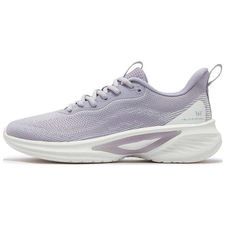 361° Slip Resistant Abrasion Resistant Low top Casual Running Shoes Women's Purple White
