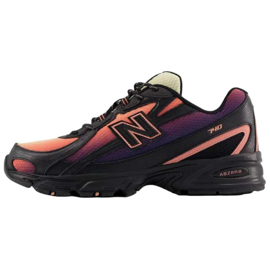 New Balance New Balance NB 740 V2 Low top Running Shoes Unisex Black Orange