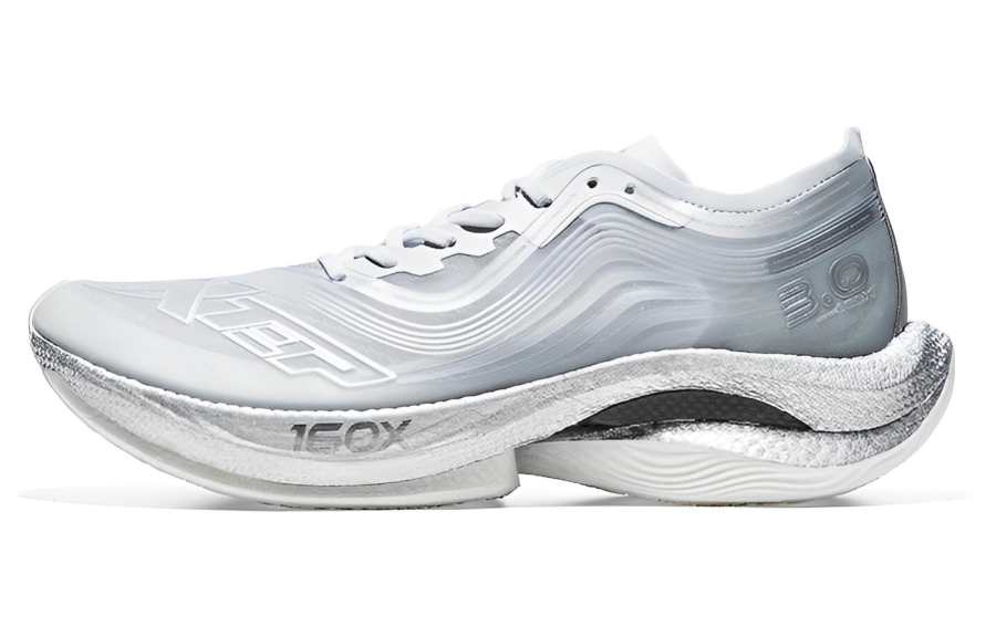 XTEP 160X 3.0 Fabric Cushioning Slip Resistant Breathable Cushioning Slip Resistant Breathable Low top Running Shoes