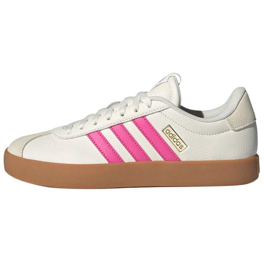 Adidas Adidas VL COURT 3.0 Low top Skateboard Shoes Women's White Pink
