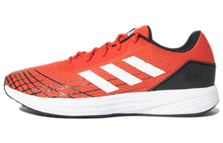 Adidas Adidas Fraizer Lace Up Fabric Breathable Abrasion Resistant Slip Resistant Low top Running Shoes Men's Orange Red