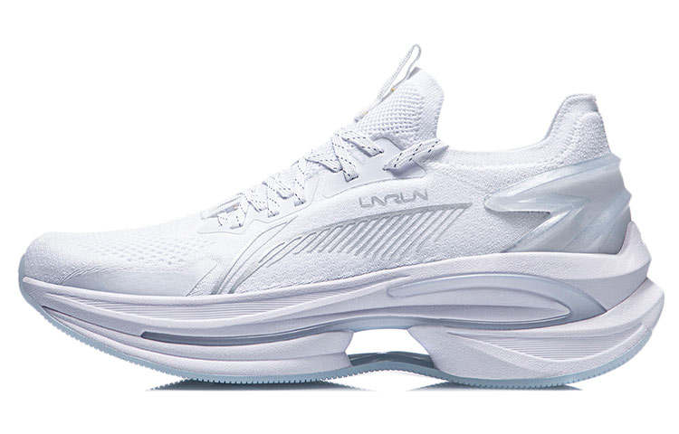 Li-Ning Li Ning WuShi 5S 1.0 Abrasion Resistant Coverage Lightweight Low top Light Foam Running Shoes Men's Pure White