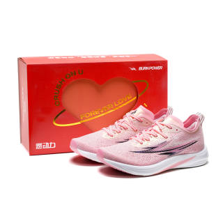 RANDONGLI Low top Full Length Carbon Plate Running Shoes Unisex Godly Pink