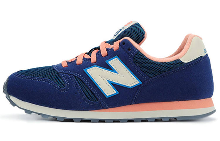 New Balance New Balance 373 Series Shock Absorption Wear resistant Non Slip Low Tops Retro Navy Blue Women's