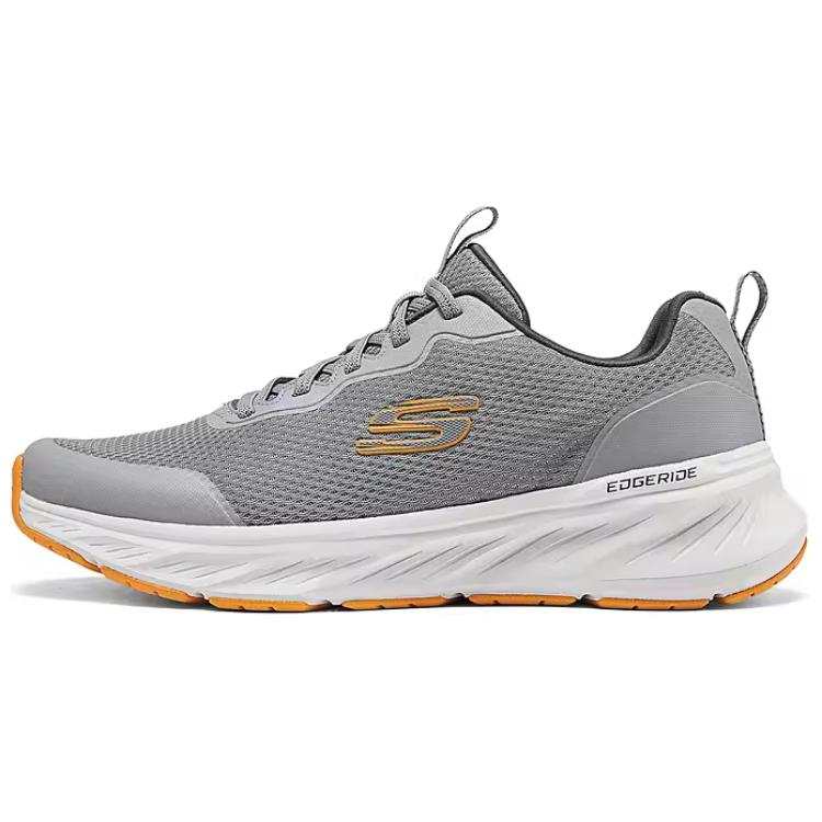 Skechers Sport Low top Running Shoes Men's Gray Orange
